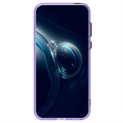 For Huawei Pura 70 Candy PC Hybrid TPU Shockproof Phone Case(Purple) - Huawei Cases by PMC Jewellery | Online Shopping South Africa | PMC Jewellery | Buy Now Pay Later Mobicred