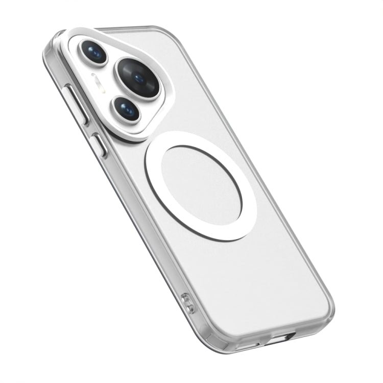For Huawei Pura 70 Pro Candy Magsafe PC Hybrid TPU Phone Case(White) - free shipping - PMC Jewellery - Order now!