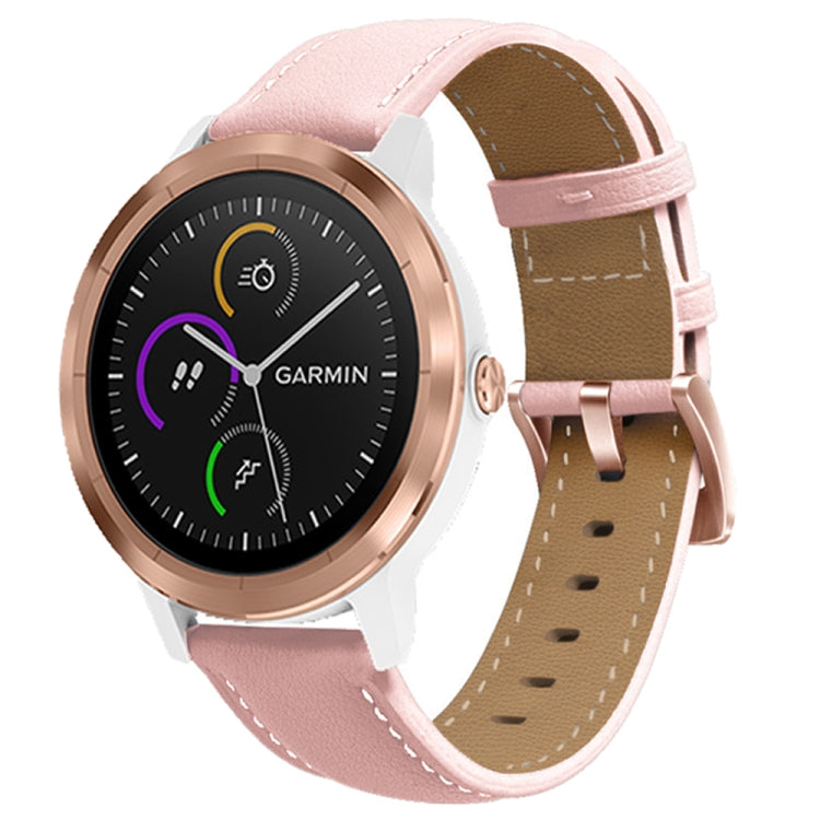 For Huawei Watch GT5 41mm Rose Gold Buckle Leather Watch Band(Pink) - free shipping - PMC TechLife - Order now!