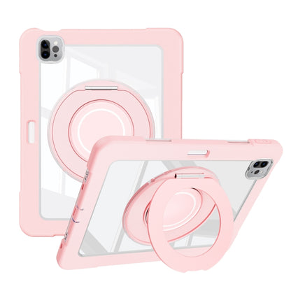 For iPad Pro 11 2022 / 2021 / 2020 Crystal Armor PC Hybrid TPU Tablet Case(Pink) - iPad Pro 11 (2022/2021) Cases by PMC Jewellery | Online Shopping South Africa | PMC Jewellery | Buy Now Pay Later Mobicred