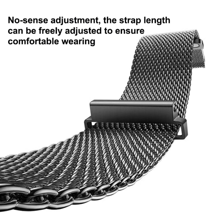 For Huawei Watch GT5 46mm Daul-section Magnetic Milan Steel Mesh Watch Band(Gold) - free shipping - PMC TechLife - Order now!
