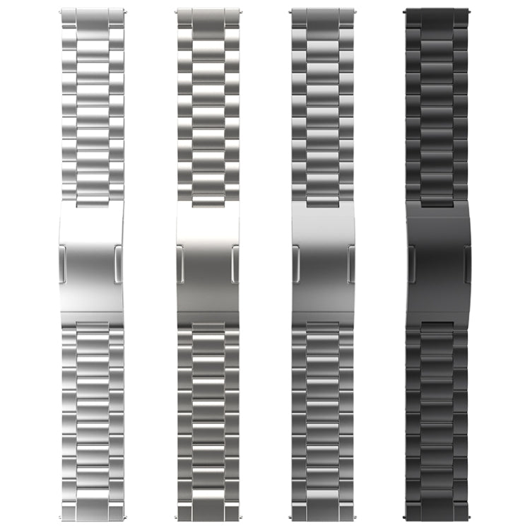 For Huawei Watch GT 5 / GT 4 46mm Button Style Three Beads Titanium Steel Quick Release Watch Band(Silver) - free shipping - PMC TechLife - Order now!