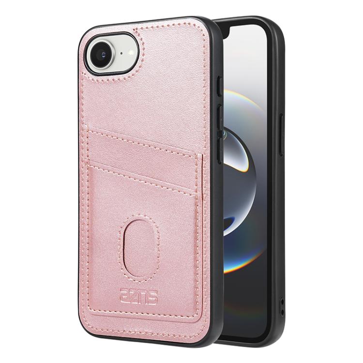 For iPhone 16e AZNS K1 Series Card Slot Business Phone Case(Pink) - free shipping - PMc TechLife - Order now!