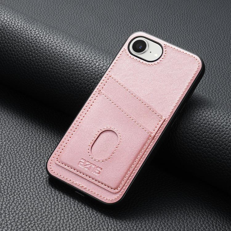 For iPhone 16e AZNS K1 Series Card Slot Business Phone Case(Pink) - free shipping - PMc TechLife - Order now!