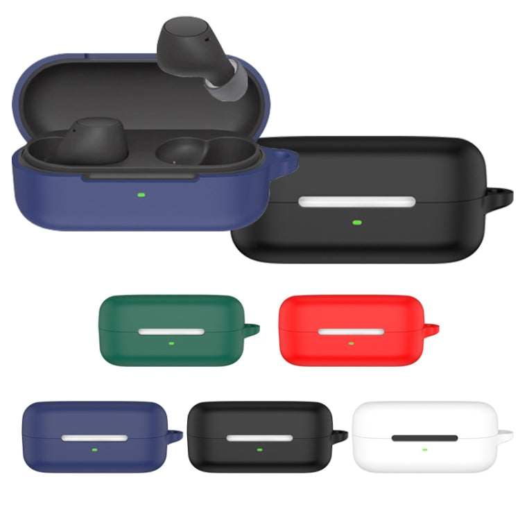 For Sony WF-C510 Bluetooth Earphone Silicone Protective Case(Dark Blue) - free shipping - PMC Jewellery - Order now!