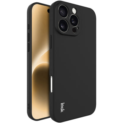 For iPhone 16 Pro Max imak UC-4 Series Straight Edge TPU Phone Case(Black) - iPhone 16 Pro Max Cases by imak | Online Shopping South Africa | PMC Jewellery | Buy Now Pay Later Mobicred