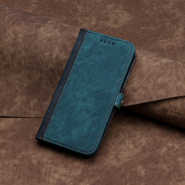 For Samsung Galaxy S25 5G Side Buckle Double Fold Hand Strap Leather Phone Case(Dark Green) - Galaxy S25 5G Cases by PMC TechLife | Online Shopping South Africa | PMC TechLife | Buy Now Pay Later Mobicred