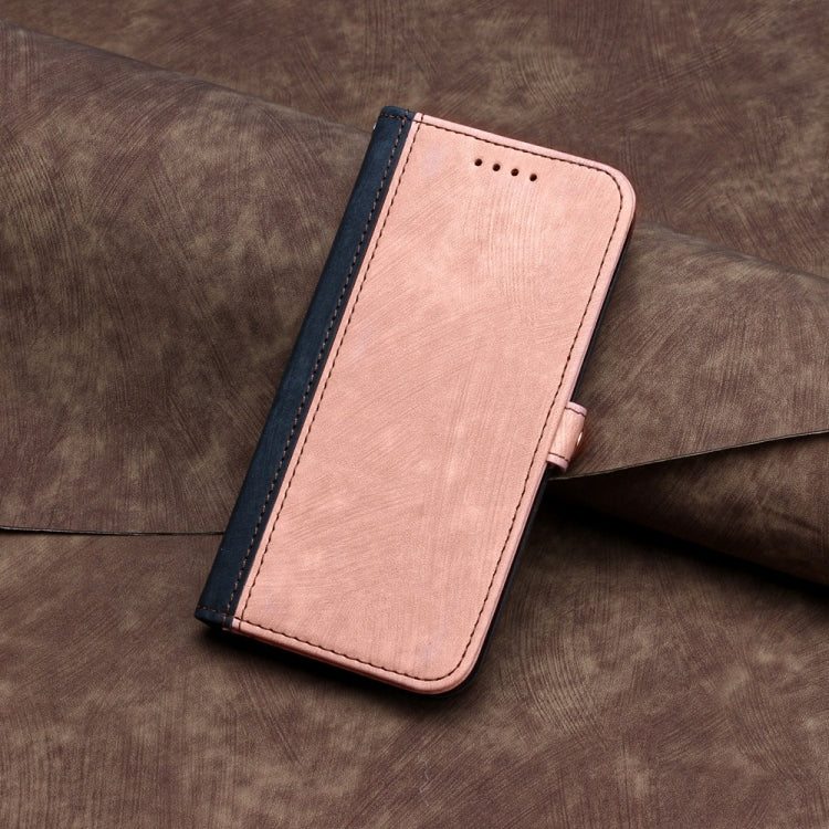 For Samsung Galaxy S25 Ultra 5G Side Buckle Double Fold Hand Strap Leather Phone Case(Pink) - free shipping - PMC TechLife - Order now!