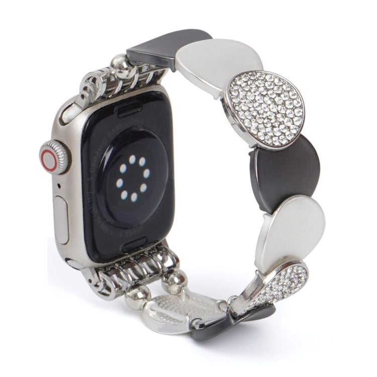For Apple Watch 42mm / 41mm / 40mm / 38mm Alloy Chain Metal Watch Band(Silver Grey) - free shipping - PMC TechLife - Order now!