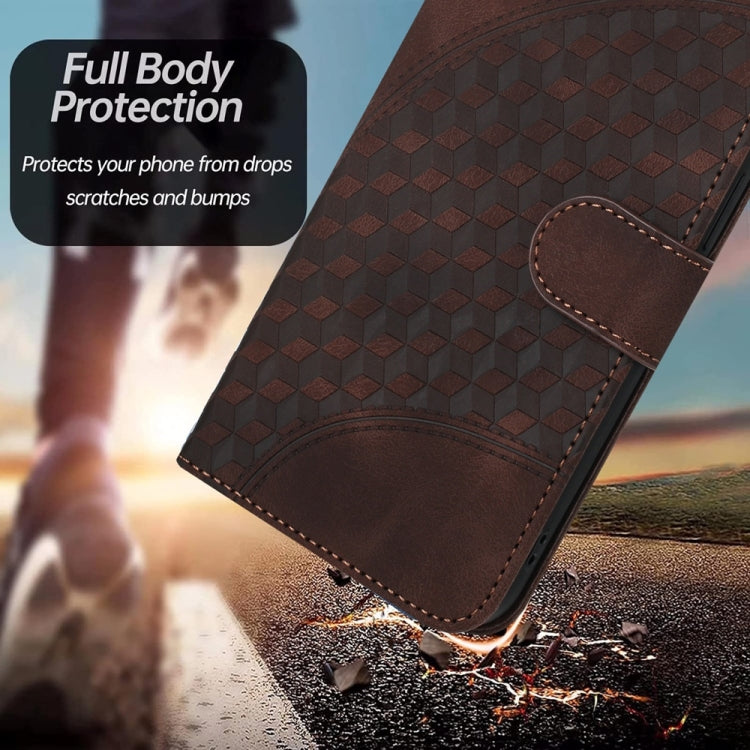 For Samsung Galaxy S25+ 5G Elephant Head Embossed Phone Leather Case with Lanyard(Coffee) - free shipping - PMC Jewellery - Order now!