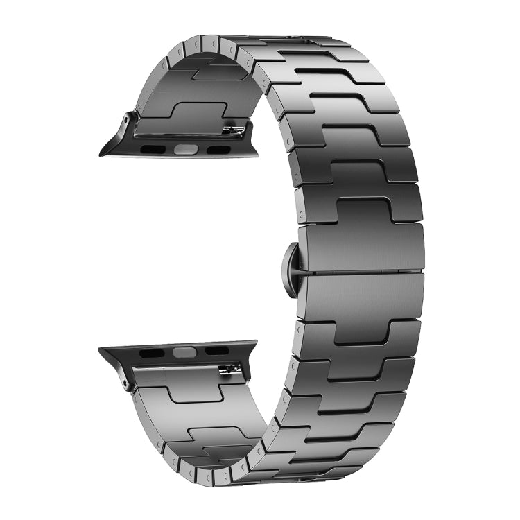 For Apple Watch 42mm / 41mm / 40mm / 38mm Side Release Stainless Steel Watch Band(Grey) - free shipping - PMC TechLife - Order now!