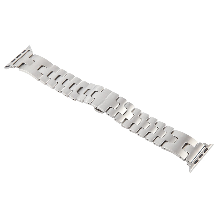 For Apple Watch 42mm / 41mm / 40mm / 38mm Quick Release Stainless Steel Watch Band(Silver) - free shipping - PMC TechLife - Order now!
