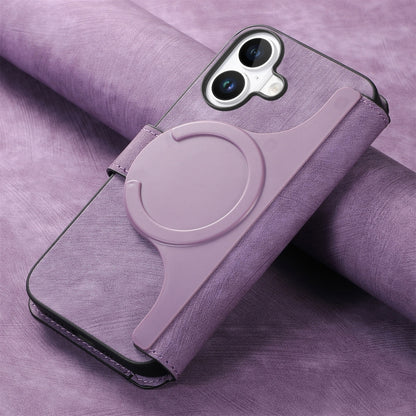 For iPhone 16 CaseNeo MagSafe RFID Anti-theft Retro Leather Phone Case(Purple) - iPhone 16 Cases by CaseNeo | Online Shopping South Africa | PMC Jewellery | Buy Now Pay Later Mobicred