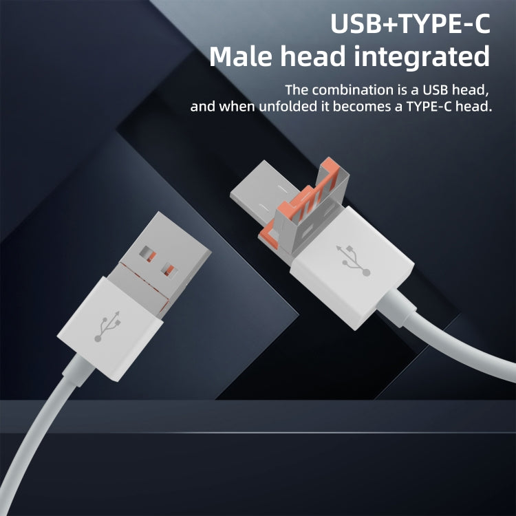 NK-1055TL Pro USB-C / Type-C, 8 Pin, USB to USB-C / Type-C, 8 Pin, 3 x USB, TF / SD Card Multi-function Adapter(White) - U Disk & Card Reader by PMC Jewellery | Online Shopping South Africa | PMC Jewellery | Buy Now Pay Later Mobicred