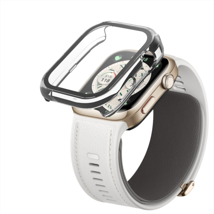 For Huawei Watch D2 Tempered Glass Film Integrated PC Watch Protective Case(Pink) - Watch Cases by PMC TechLife | Online Shopping South Africa | PMC TechLife | Buy Now Pay Later Mobicred