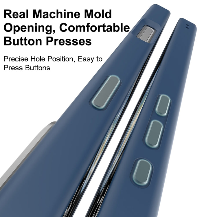 For iPhone 16 Pro Max Mutural Skin Feel Series Frosted MagSafe Magnetic Phone Case(Grey) - free shipping - PMC Jewellery - Order now!