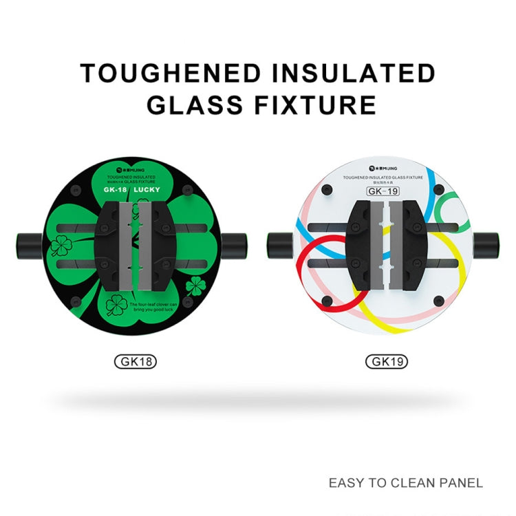 Mijing GK19 Orbicular Universal Toughened Insulated Glass Motherboard Repair Fixture - free shipping - PMC TechLife - Order now!