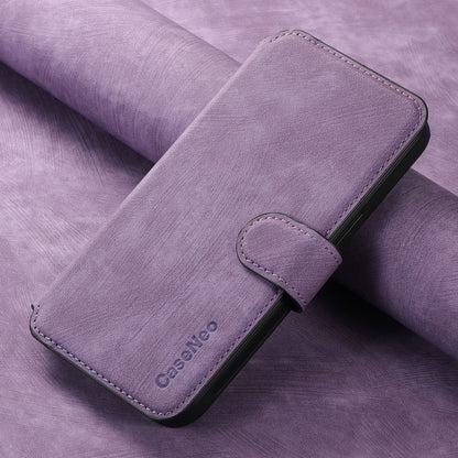 For Motorola Moto G 5G 2024 CaseNeo MagSafe RFID Anti-theft Retro Leather Phone Case(Purple) - Motorola Cases by CaseNeo | Online Shopping South Africa | PMC Jewellery | Buy Now Pay Later Mobicred