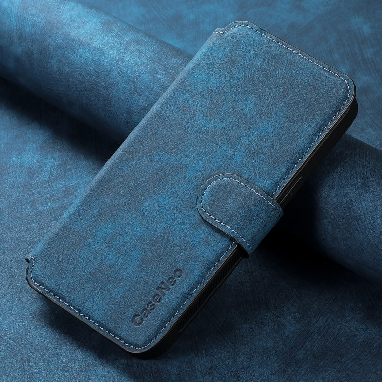 For Motorola Moto G Stylus 5G 2024 CaseNeo MagSafe RFID Anti-theft Retro Leather Phone Case(Blue) - free shipping - PMC Jewellery - Order now!