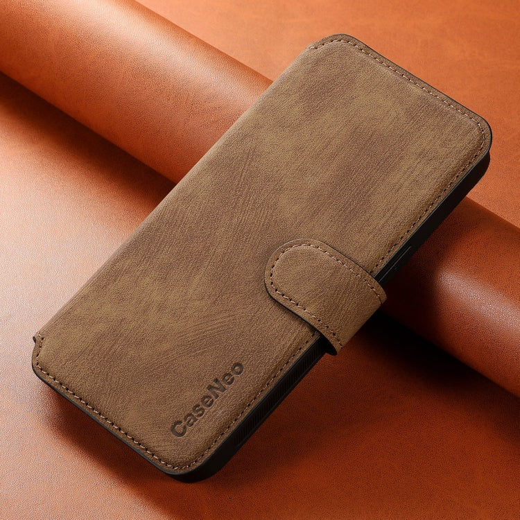 For Huawei Pura 70 Pro CaseNeo MagSafe RFID Anti-theft Retro Leather Phone Case(Brown) - Huawei Cases by CaseNeo | Online Shopping South Africa | PMC Jewellery | Buy Now Pay Later Mobicred