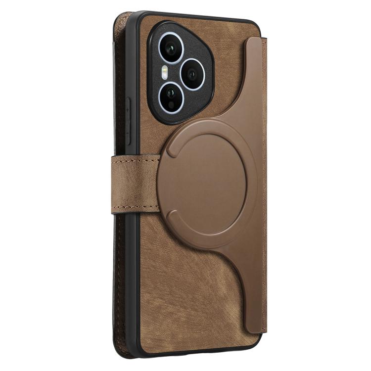 For Honor 400 Pro Global 160.8mm CaseNeo MagSafe RFID Anti-theft Retro Leather Phone Case(Brown) - free shipping - PMC TechLife - Order now!