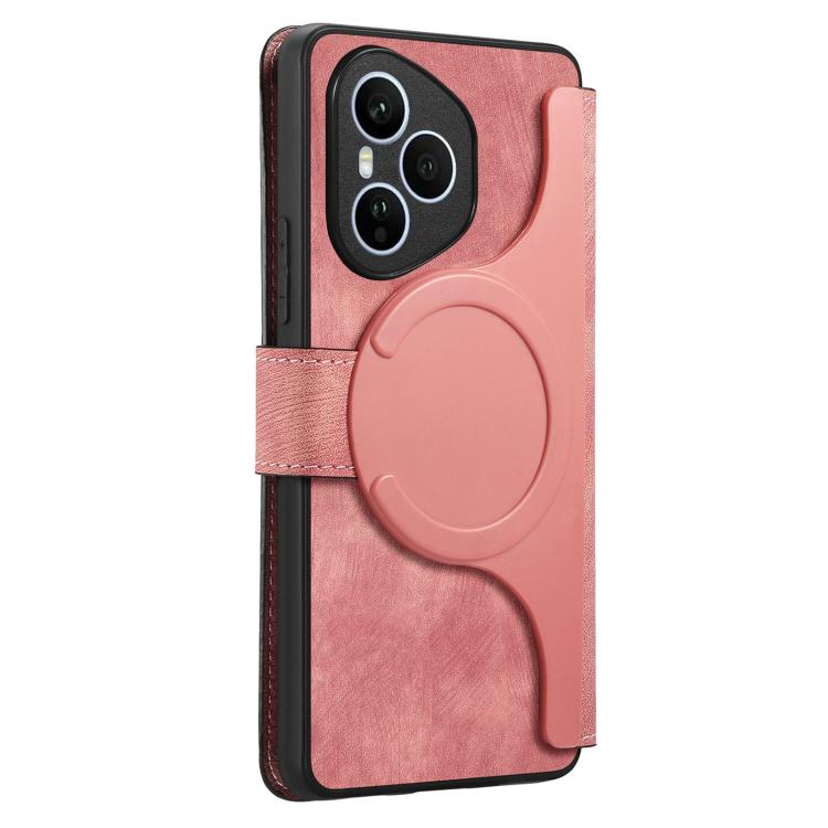 For Honor 400 Pro Global 160.8mm CaseNeo MagSafe RFID Anti-theft Retro Leather Phone Case(Pink) - free shipping - PMC TechLife - Order now!