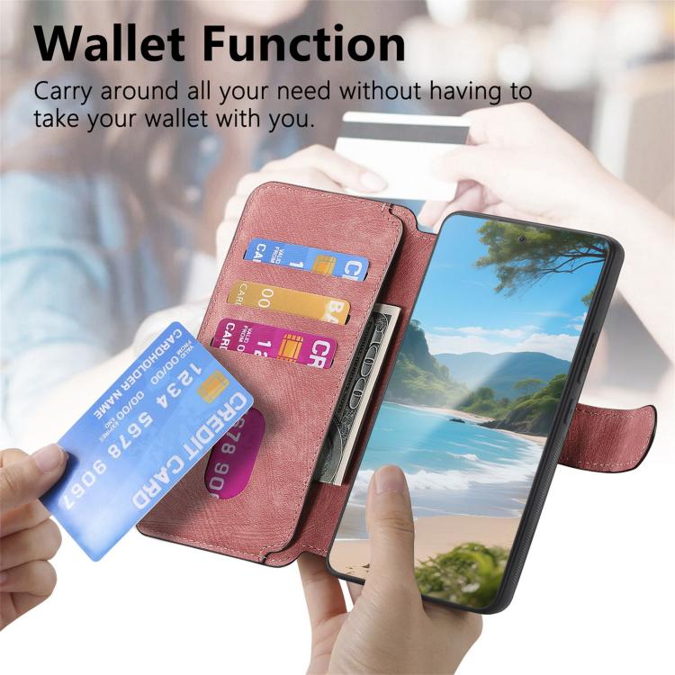 For Honor 400 Pro Global 160.8mm CaseNeo MagSafe RFID Anti-theft Retro Leather Phone Case(Pink) - free shipping - PMC TechLife - Order now!