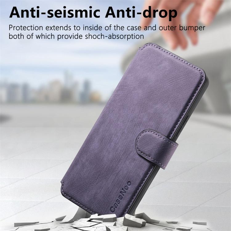 For Honor 400 Pro Global 160.8mm CaseNeo MagSafe RFID Anti-theft Retro Leather Phone Case(Purple) - free shipping - PMC TechLife - Order now!