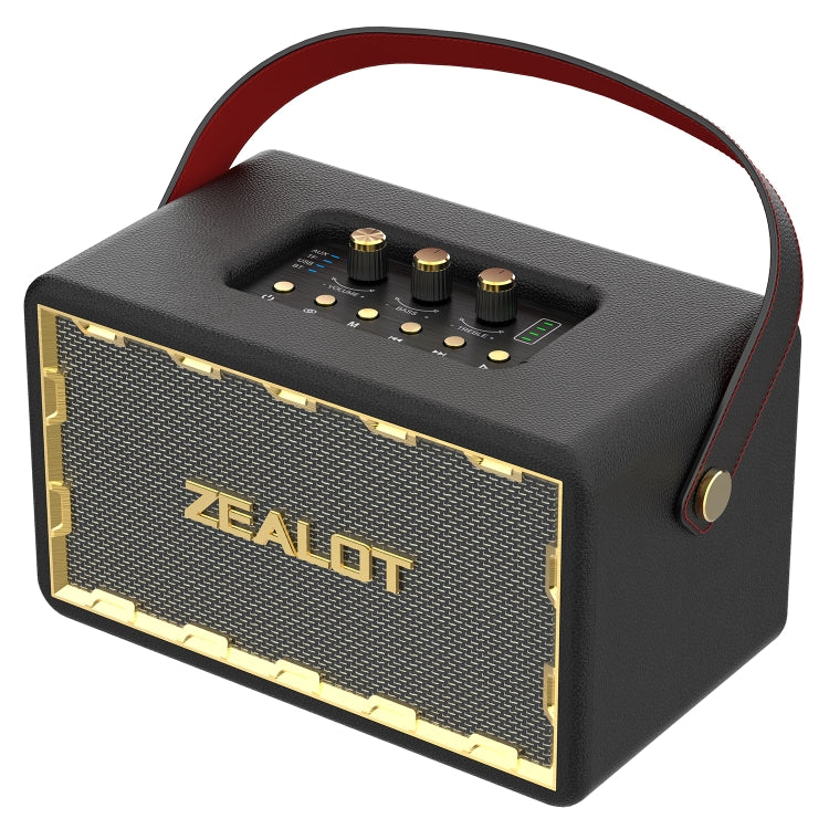 Zealot MT01 Retro Card Portable Wireless Bluetooth Speaker(Black) - Desktop Speaker by ZEALOT | Online Shopping South Africa | PMC Jewellery | Buy Now Pay Later Mobicred