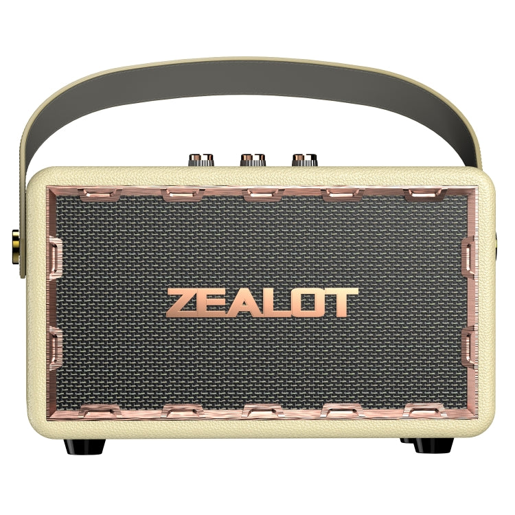 Zealot MT01 Retro Card Portable Wireless Bluetooth Speaker(White) - Desktop Speaker by ZEALOT | Online Shopping South Africa | PMC Jewellery | Buy Now Pay Later Mobicred