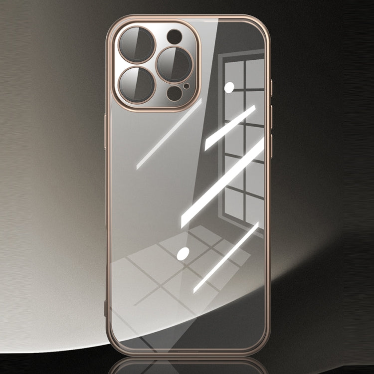 For iPhone 16 TOTU PC-2 Soft Jane Series Electroplated TPU Phone Case with Lens Film(Silver) - iPhone 16 Cases by TOTUDESIGN | Online Shopping South Africa | PMC Jewellery | Buy Now Pay Later Mobicred