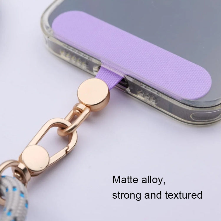 360 Degree Rotation Mobile Phone Lanyard Fixing Gasket(Purple) - free shipping - PMc TechLife - Order now!