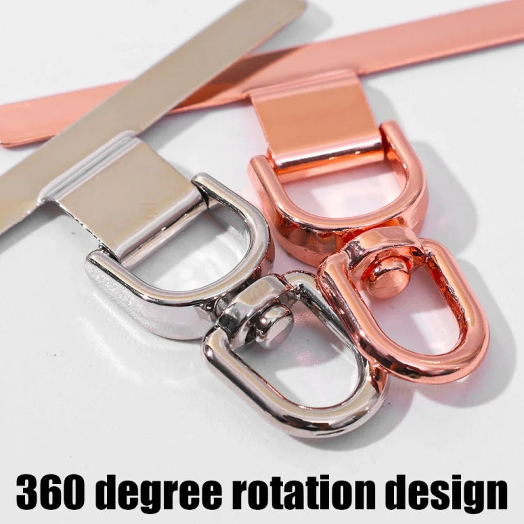 360 Degree Rotation T-shape Metal Mobile Phone Lanyard Fixing Gasket(Rose Gold) - free shipping - PMc TechLife - Order now!