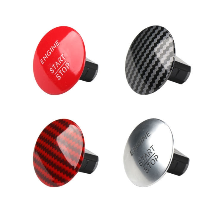 Car Keyless One-key Start Button Switch 2215450714 for Mercedes-Benz W164 / W205(Carbon Fiber Red) - free shipping - PMC Jewellery - Order now!