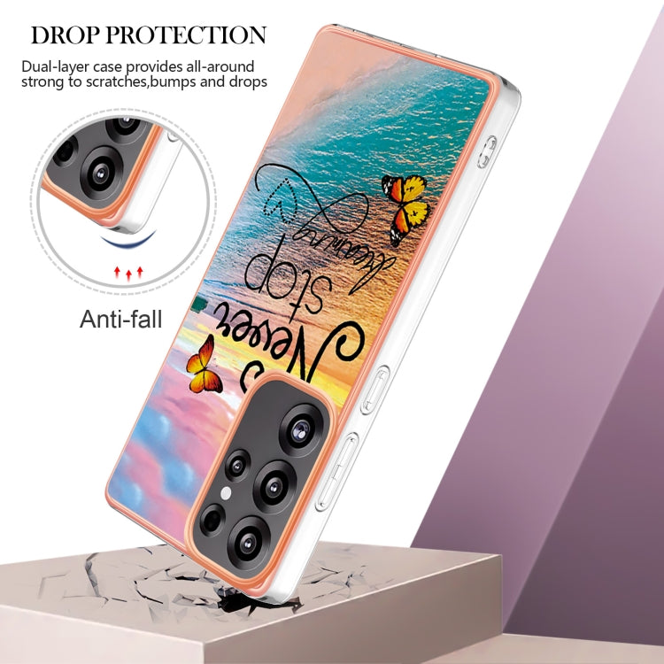 For Samsung Galaxy S25 Ultra 5G Electroplating IMD TPU Phone Case(Dream Butterfly) - Galaxy S25 Ultra 5G Cases by PMC Jewellery | Online Shopping South Africa | PMC Jewellery | Buy Now Pay Later Mobicred
