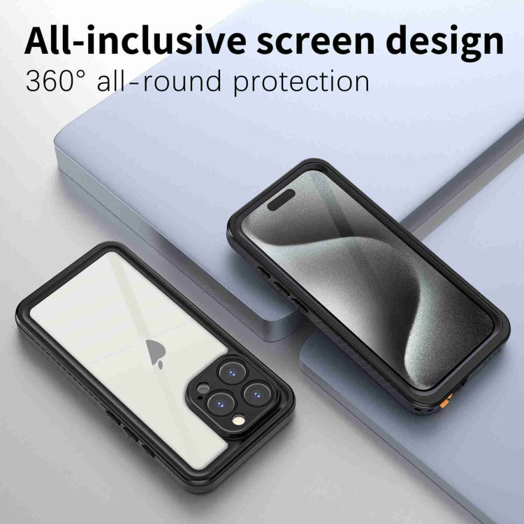 For iPhone 16 Pro RedPepper IP68 Waterproof Triple-proof Phone Case(Black) - free shipping - PMC Jewellery - Order now!
