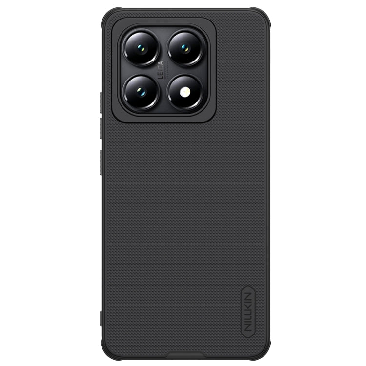 For Xiaomi 14T Pro NILLKIN Frosted Shield Pro PC + TPU Phone Case(Black) - 14T Pro Cases by NILLKIN | Online Shopping South Africa | PMC Jewellery | Buy Now Pay Later Mobicred