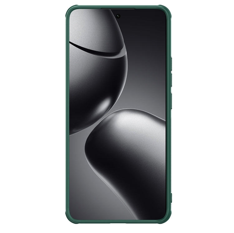 For Xiaomi 14T NILLKIN Frosted Shield Pro PC + TPU Phone Case(Green) - 14T Cases by NILLKIN | Online Shopping South Africa | PMC Jewellery | Buy Now Pay Later Mobicred