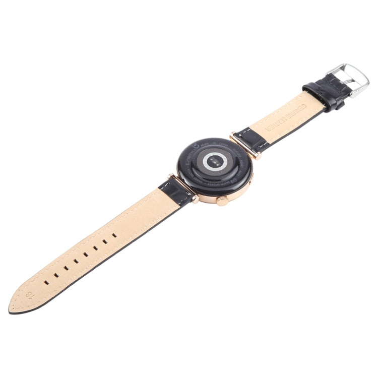 14mm Silver Steel Buckle Genuine Leather Watch Band Wristband(Bamboo Black) - 20mm Bands by PMc TechLife | Online Shopping South Africa | PMc TechLife | Buy Now Pay Later Mobicred