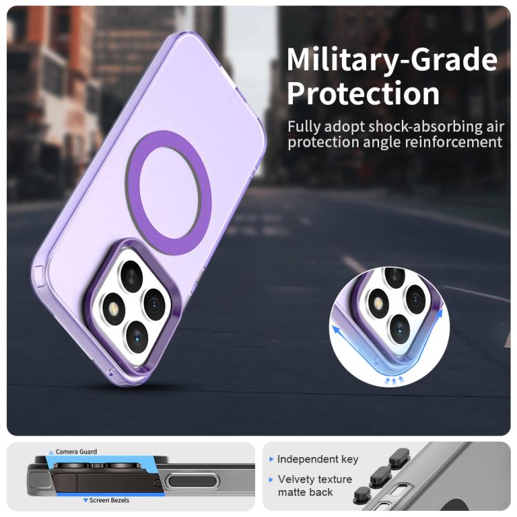 For Honor X8c 4G Candy Magsafe PC Hybrid TPU Phone Case(Purple) - free shipping - PMC TechLife - Order now!