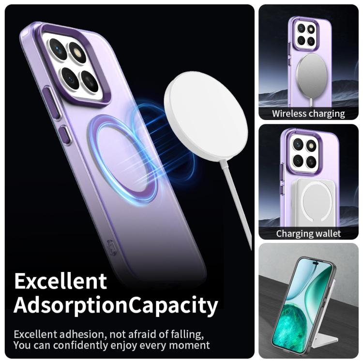 For Honor X8c 4G Candy Magsafe PC Hybrid TPU Phone Case(Purple) - free shipping - PMC TechLife - Order now!