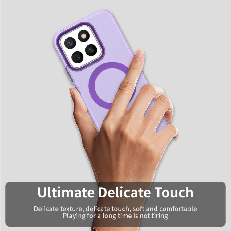 For Honor X8c 4G Candy Magsafe PC Hybrid TPU Phone Case(Purple) - free shipping - PMC TechLife - Order now!