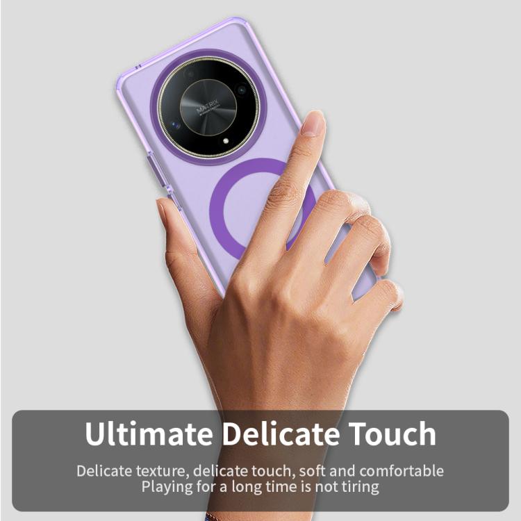 For Honor X50 Candy Magsafe PC Hybrid TPU Phone Case(Purple) - free shipping - PMC TechLife - Order now!