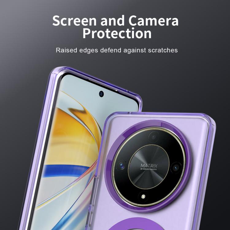 For Honor X50 Candy Magsafe PC Hybrid TPU Phone Case(Purple) - free shipping - PMC TechLife - Order now!