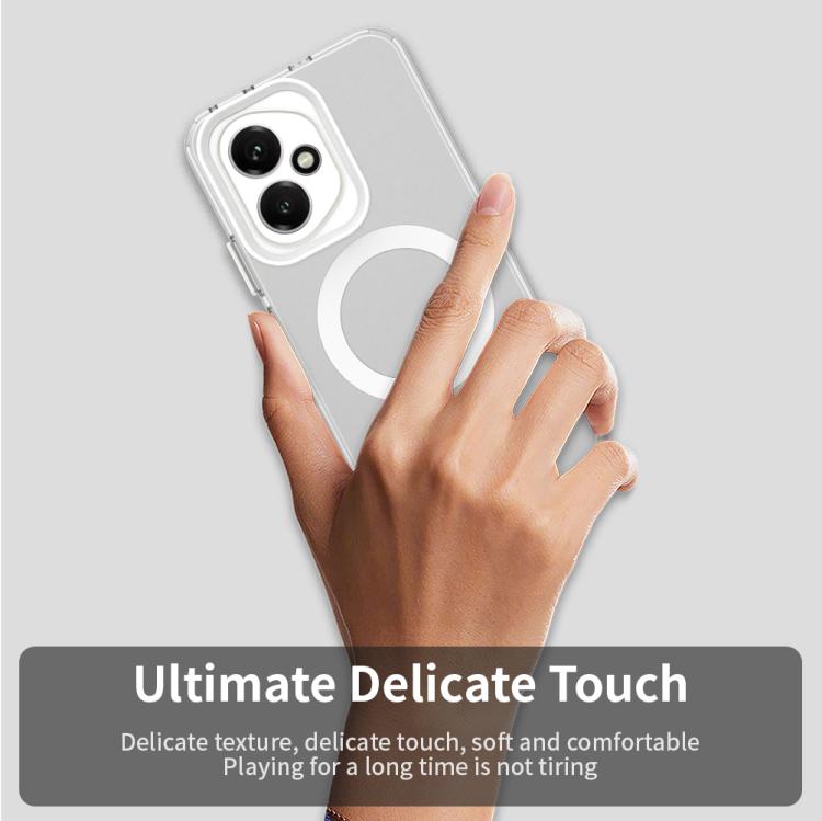 For Honor 400 Global 156.5mm Candy Magsafe PC Hybrid TPU Phone Case(White) - free shipping - PMC TechLife - Order now!