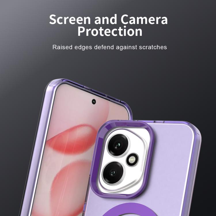 For Honor 400 Global 156.5mm Candy Magsafe PC Hybrid TPU Phone Case(Purple) - free shipping - PMC TechLife - Order now!