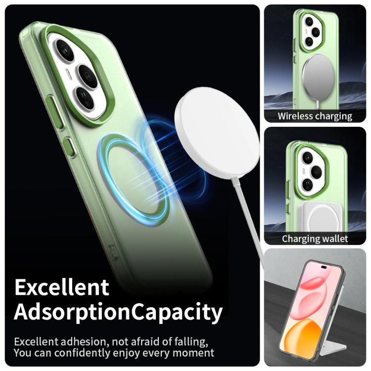 For Honor 400 Pro Global 160.8mm Candy Magsafe PC Hybrid TPU Phone Case(Green) - free shipping - PMC TechLife - Order now!