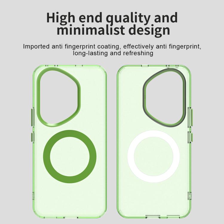 For Honor 400 Pro Global 160.8mm Candy Magsafe PC Hybrid TPU Phone Case(Green) - free shipping - PMC TechLife - Order now!
