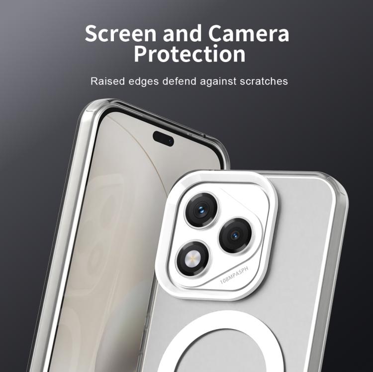 For Honor 400 Lite Global Candy Magsafe PC Hybrid TPU Phone Case(White) - free shipping - PMC TechLife - Order now!