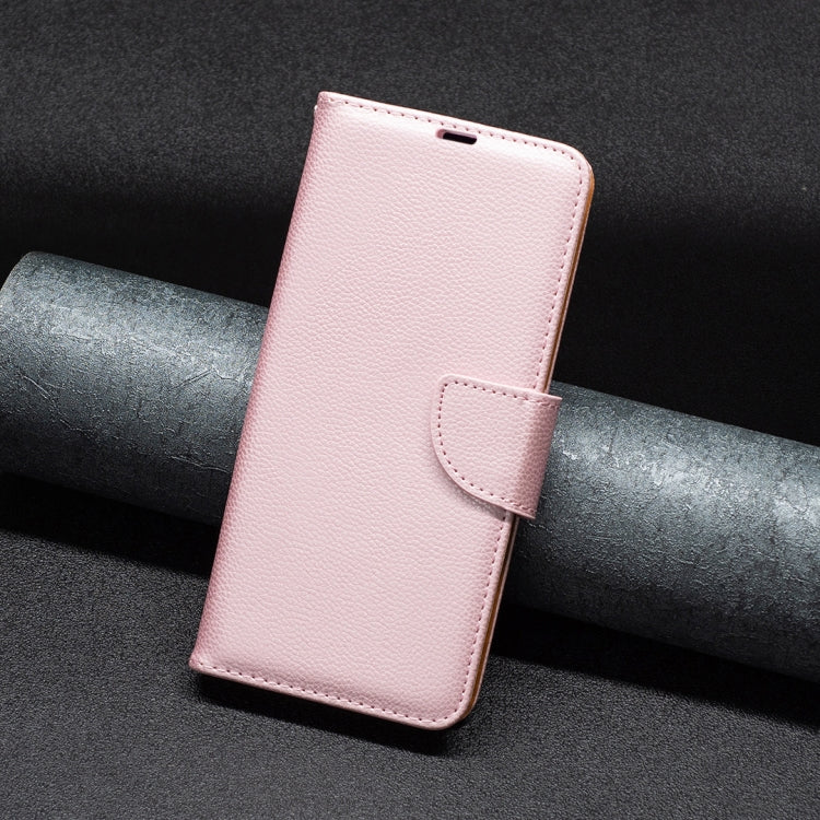 For Samsung Galaxy S25 5G Litchi Texture Pure Color Flip Leather Phone Case(Rose Gold) - free shipping - PMC TechLife - Order now!